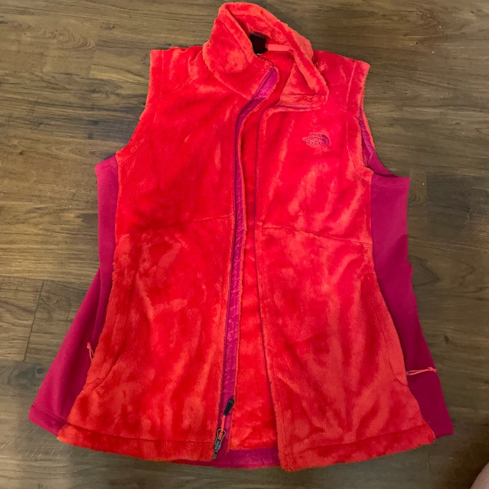 North face fleece vest
